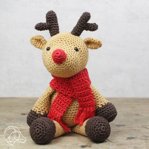 Rudolf Reindeer Crochet DIY Kit