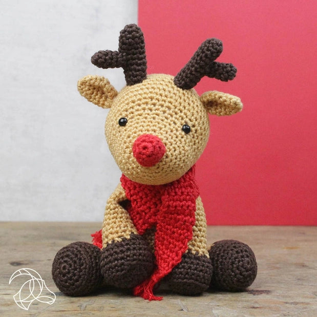 Rudolf Reindeer Crochet DIY Kit