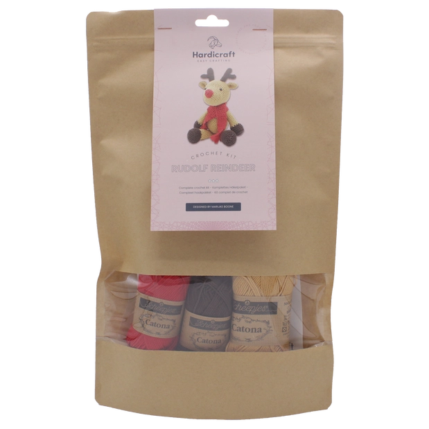 Rudolf Reindeer Crochet DIY Kit