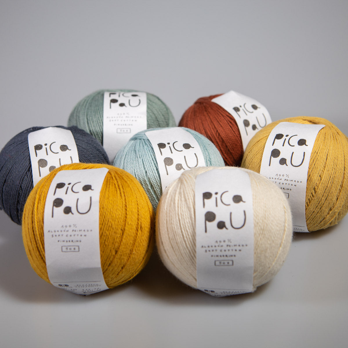 Pica Pau Cotton Yarn / 50g Fingering