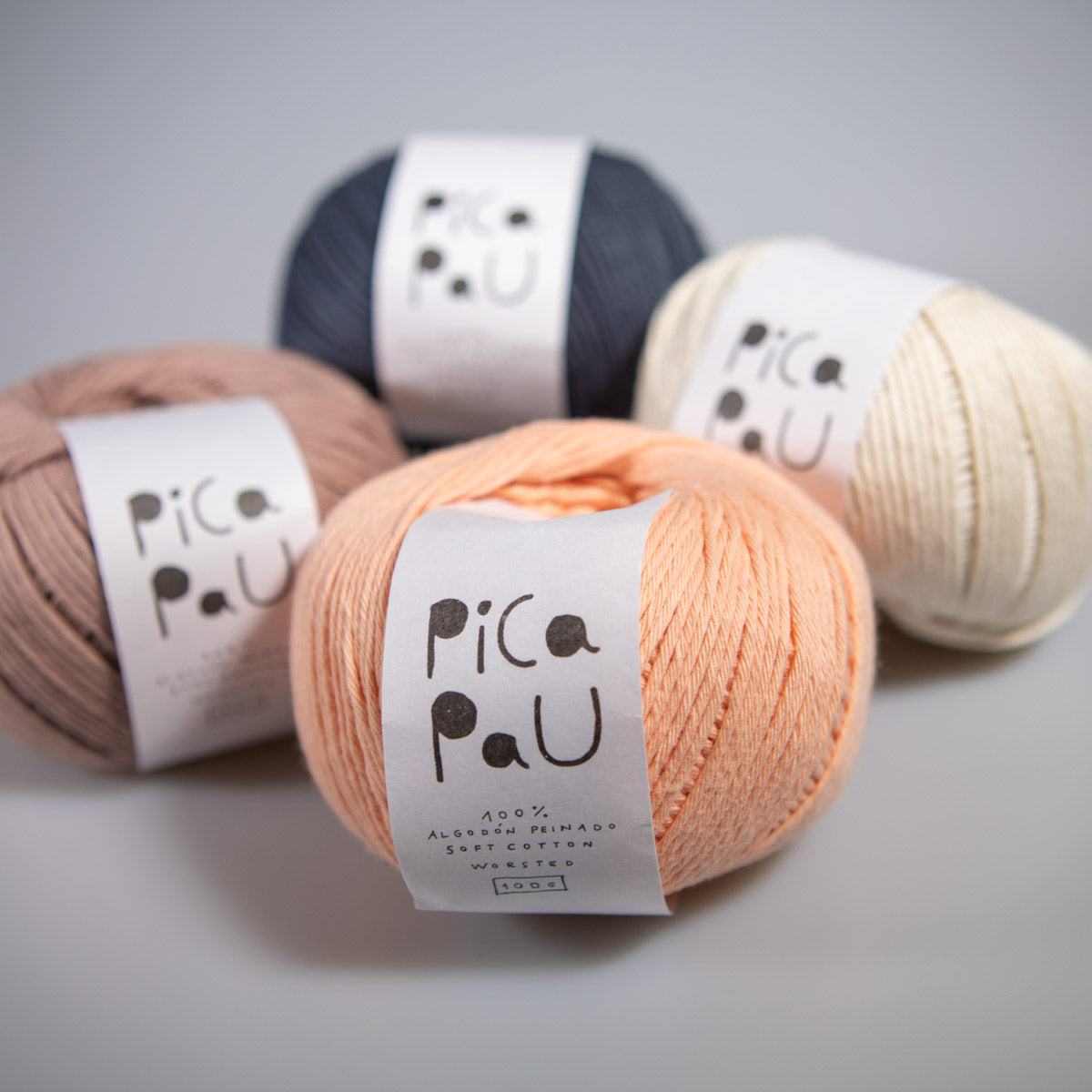 Pica Pau Cotton Yarn / 100g Worsted