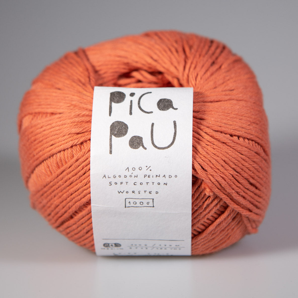 Pica Pau Cotton Yarn / 100g Worsted
