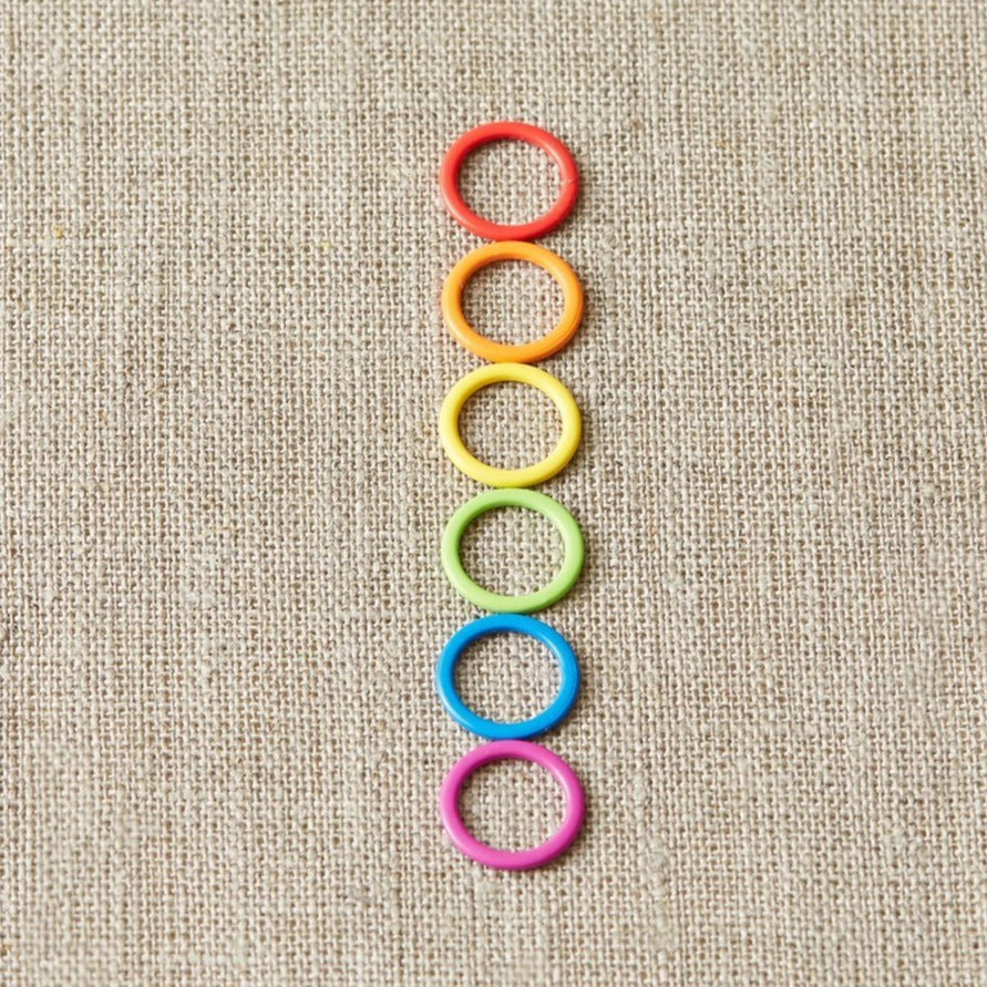 Cocoknits Colored Ring Stitch Markers