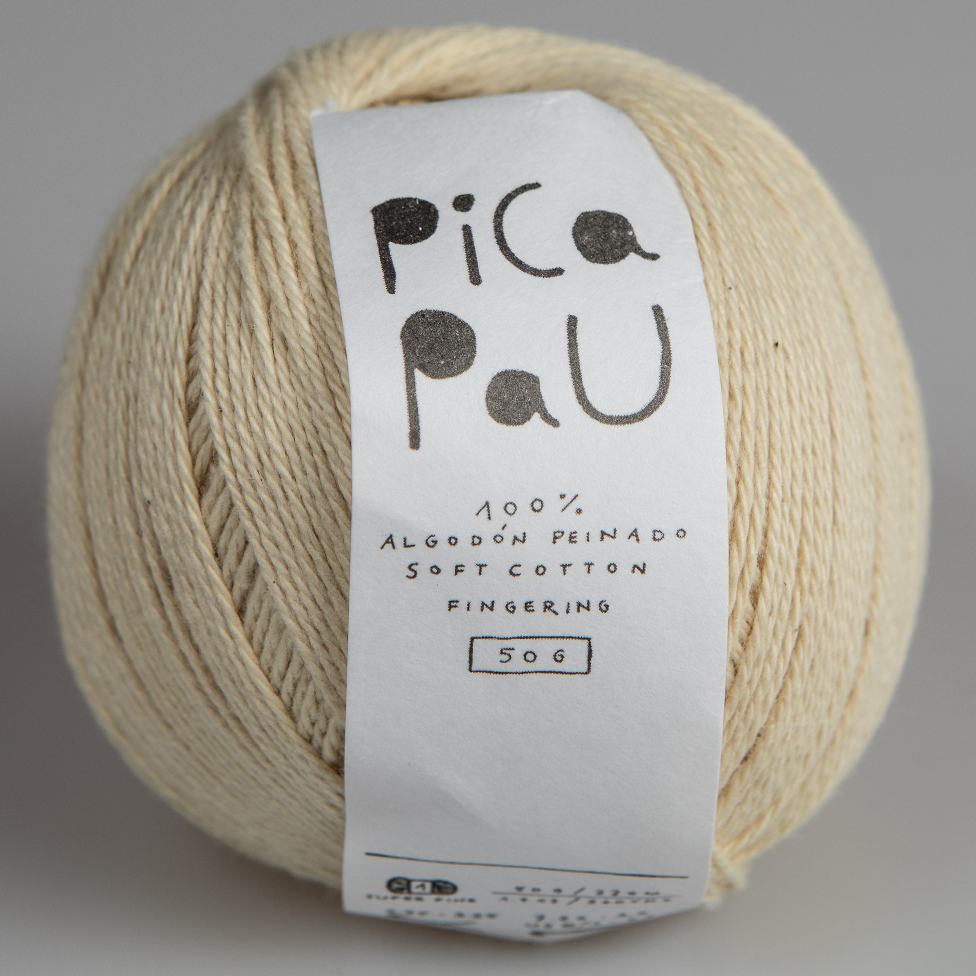 Pica Pau Cotton Yarn / 50g Fingering