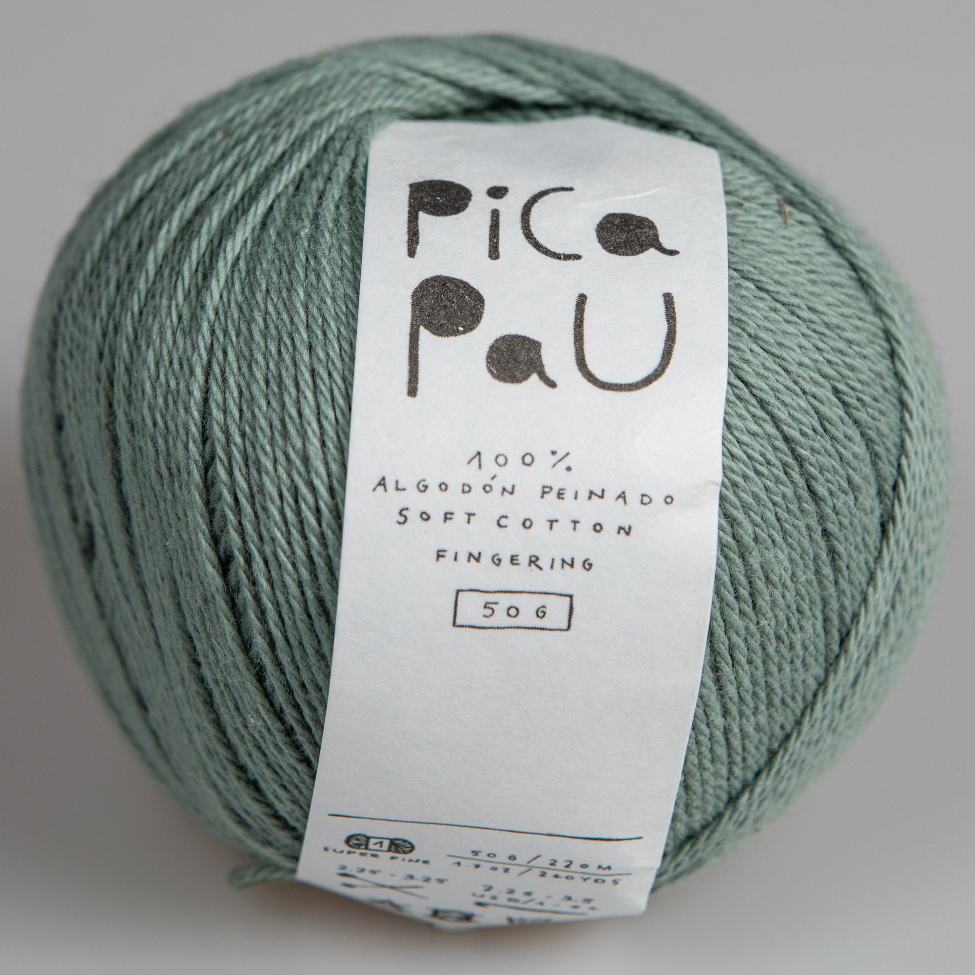 Pica Pau Cotton Yarn / 50g Fingering