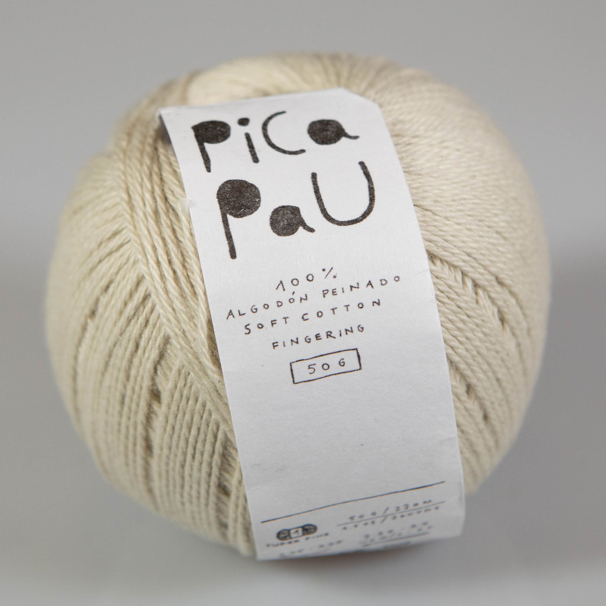 Pica Pau Cotton Yarn / 50g Fingering