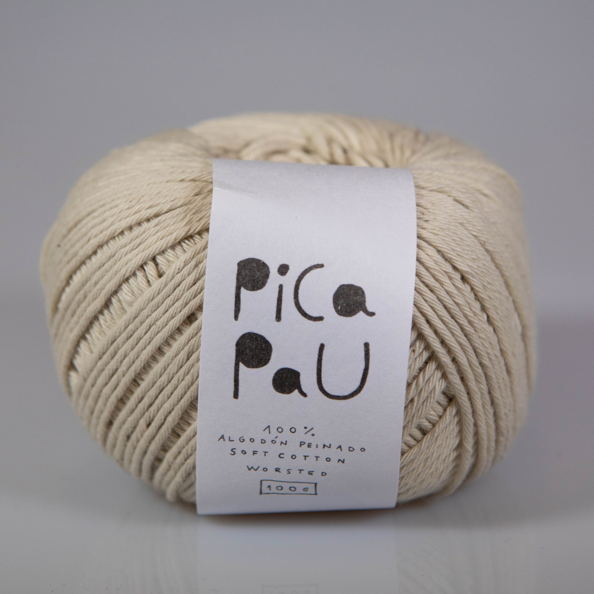 Pica Pau Cotton Yarn / 100g Worsted