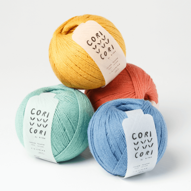 Cori Cori Cotton Yarn / 50g Fingering