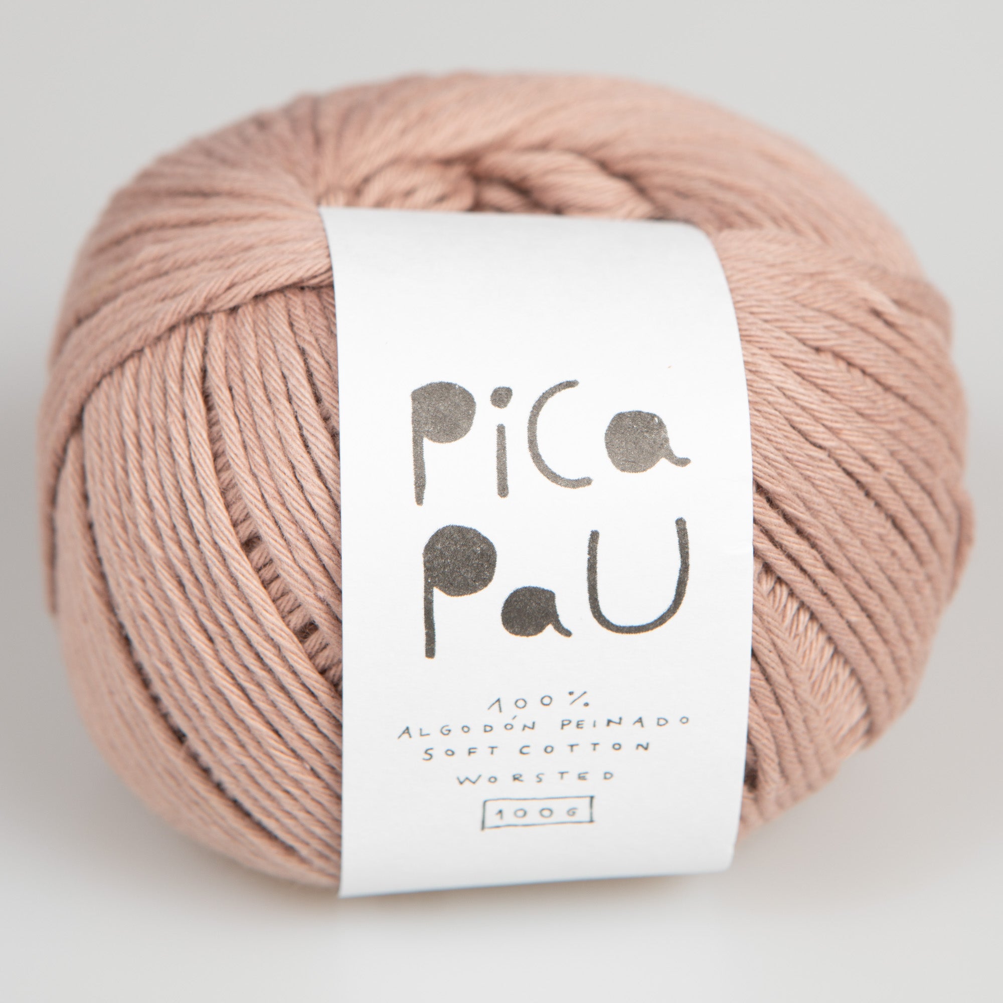 Pica Pau Cotton Yarn / 100g Worsted