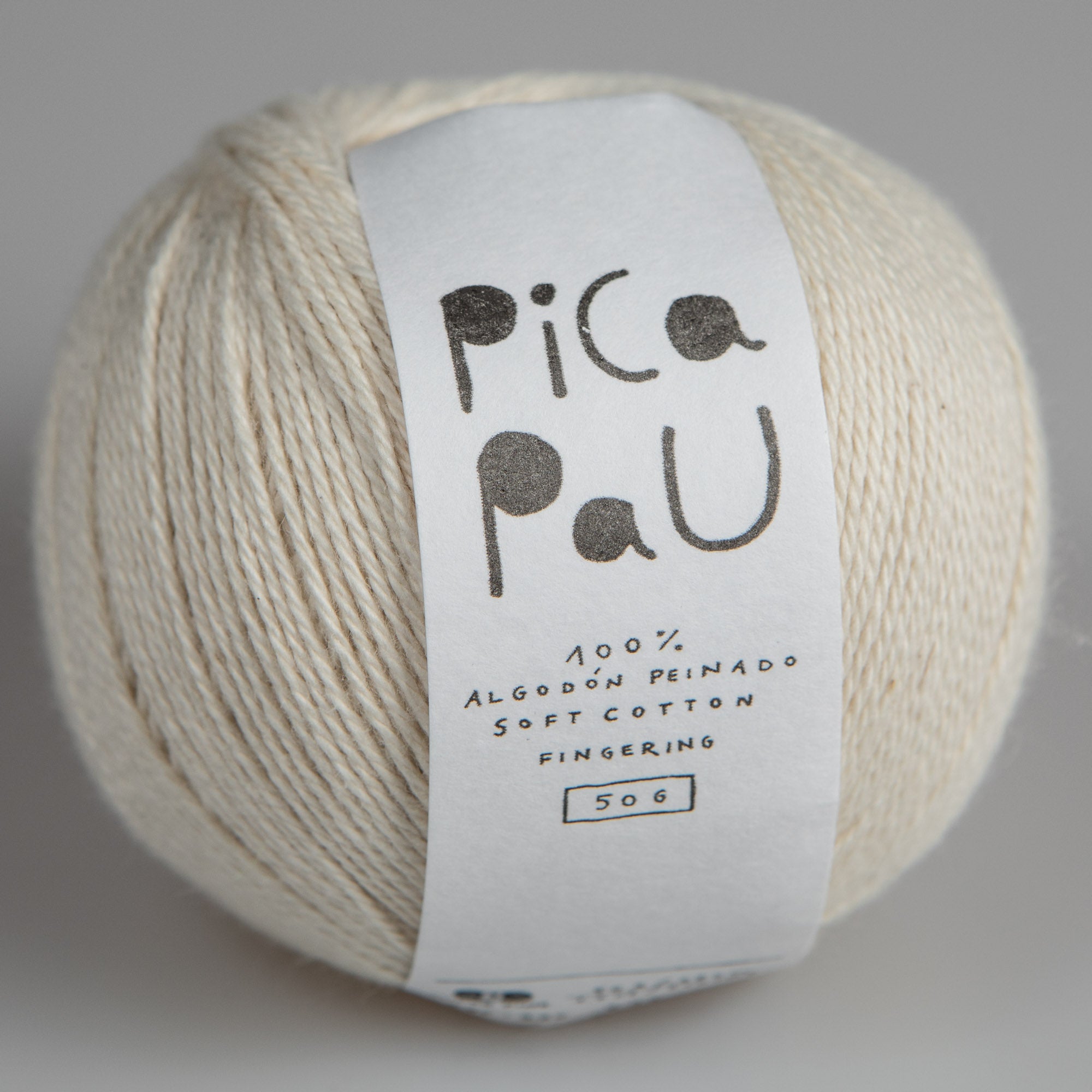 Pica Pau Cotton Yarn / 50g Fingering