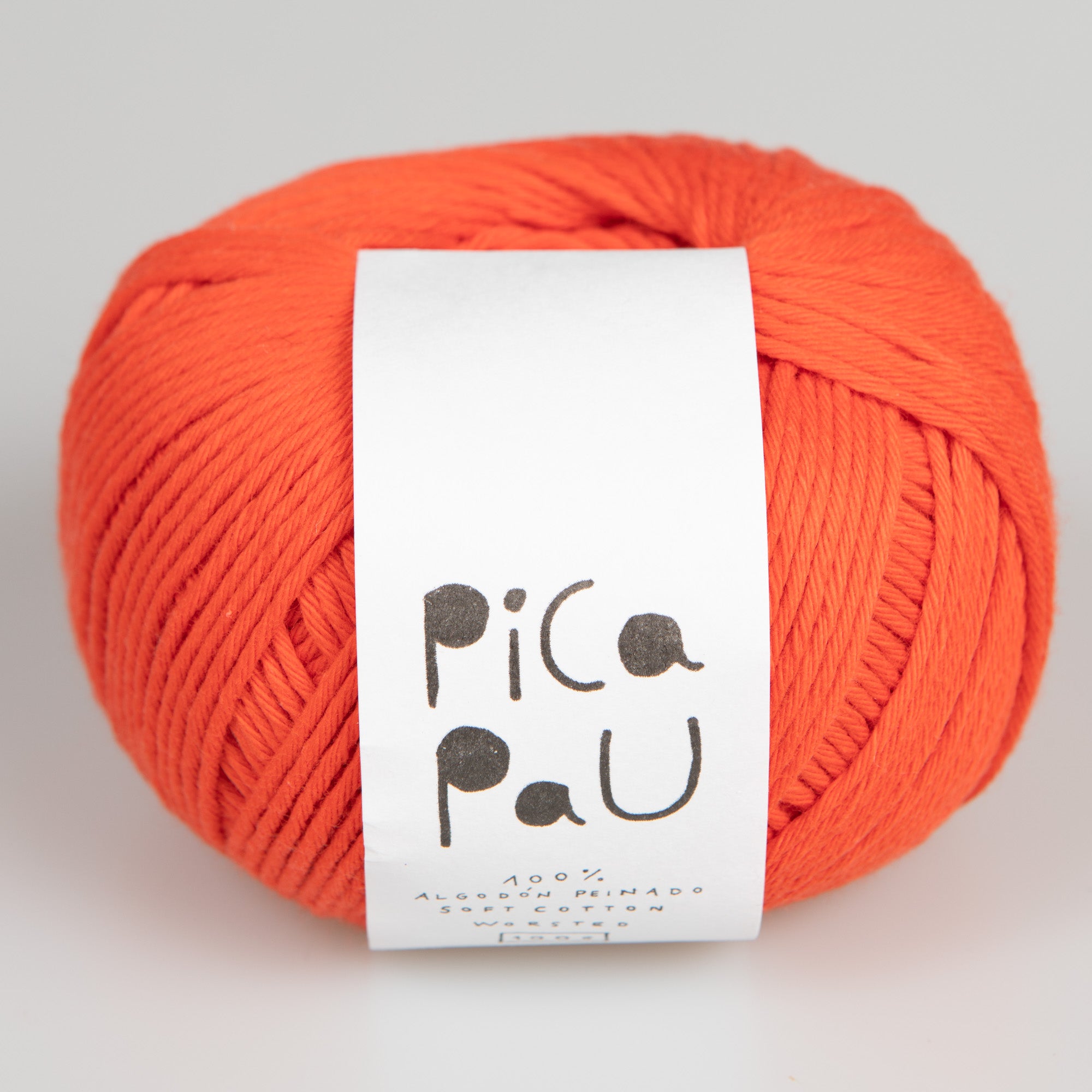 Pica Pau Cotton Yarn / 100g Worsted