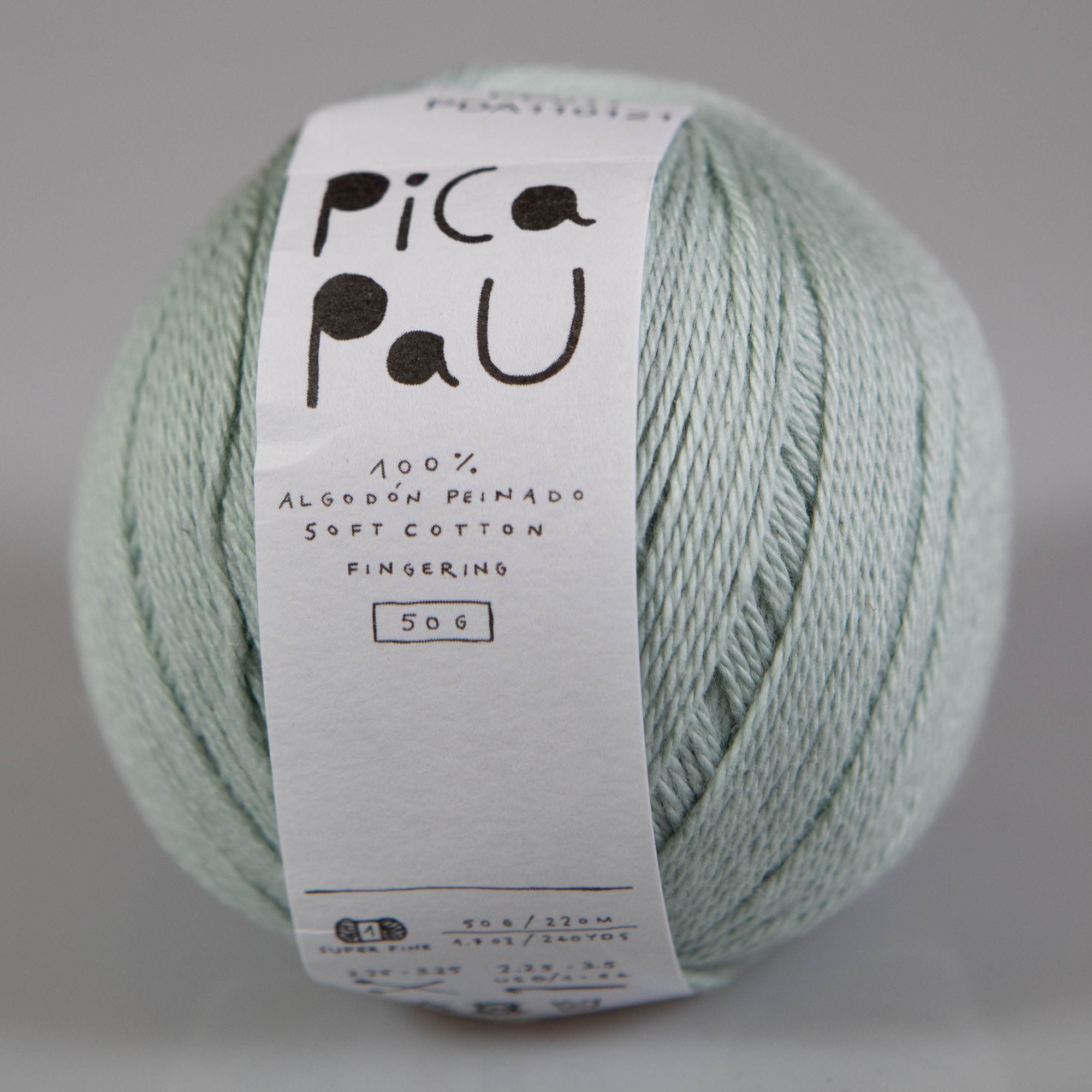 Pica Pau Cotton Yarn / 50g Fingering