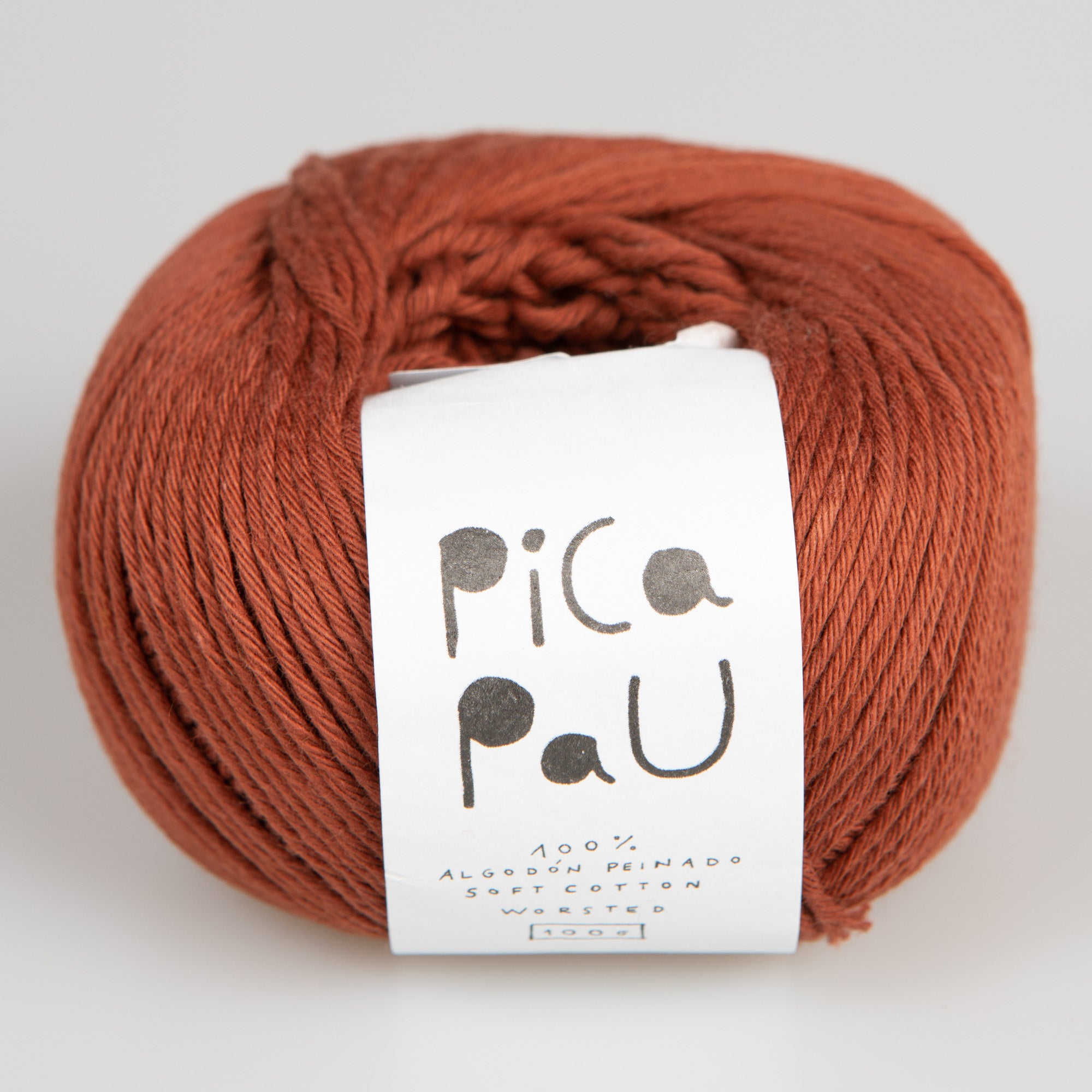 Pica Pau Cotton Yarn / 100g Worsted
