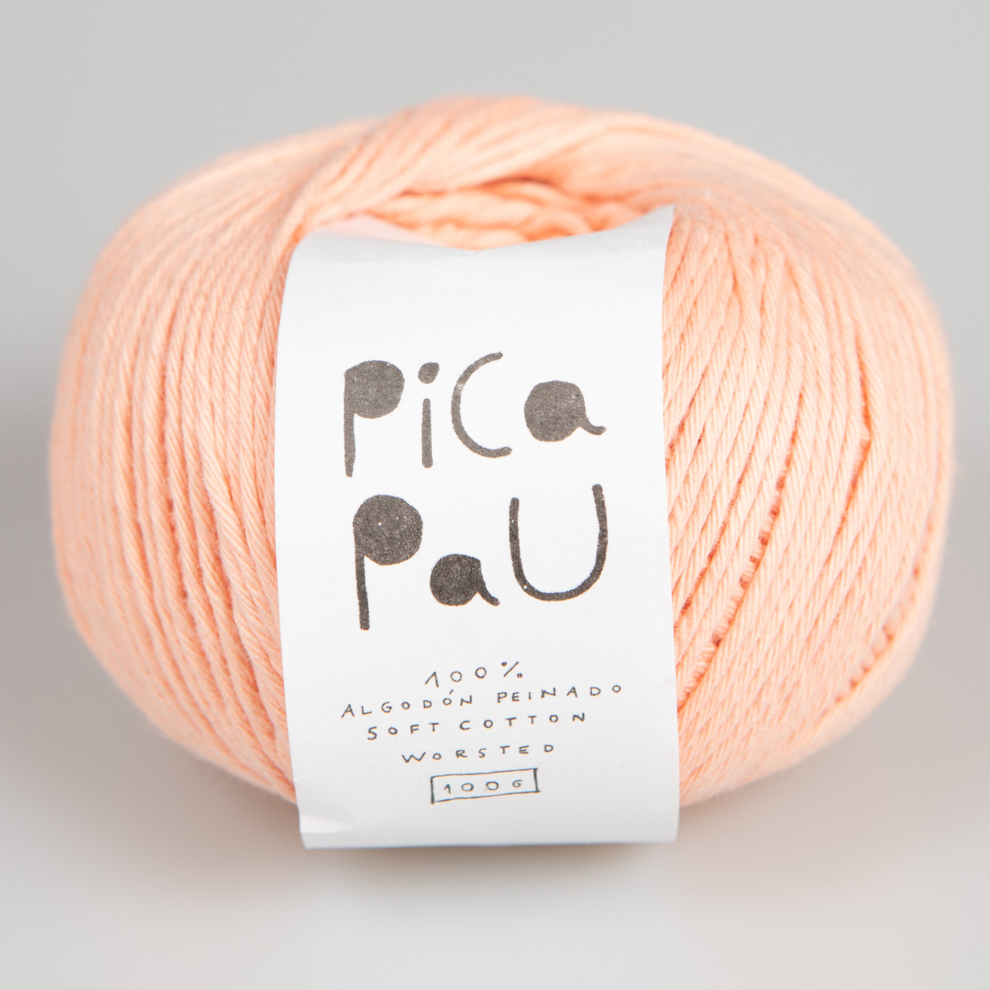 Pica Pau Cotton Yarn / 100g Worsted