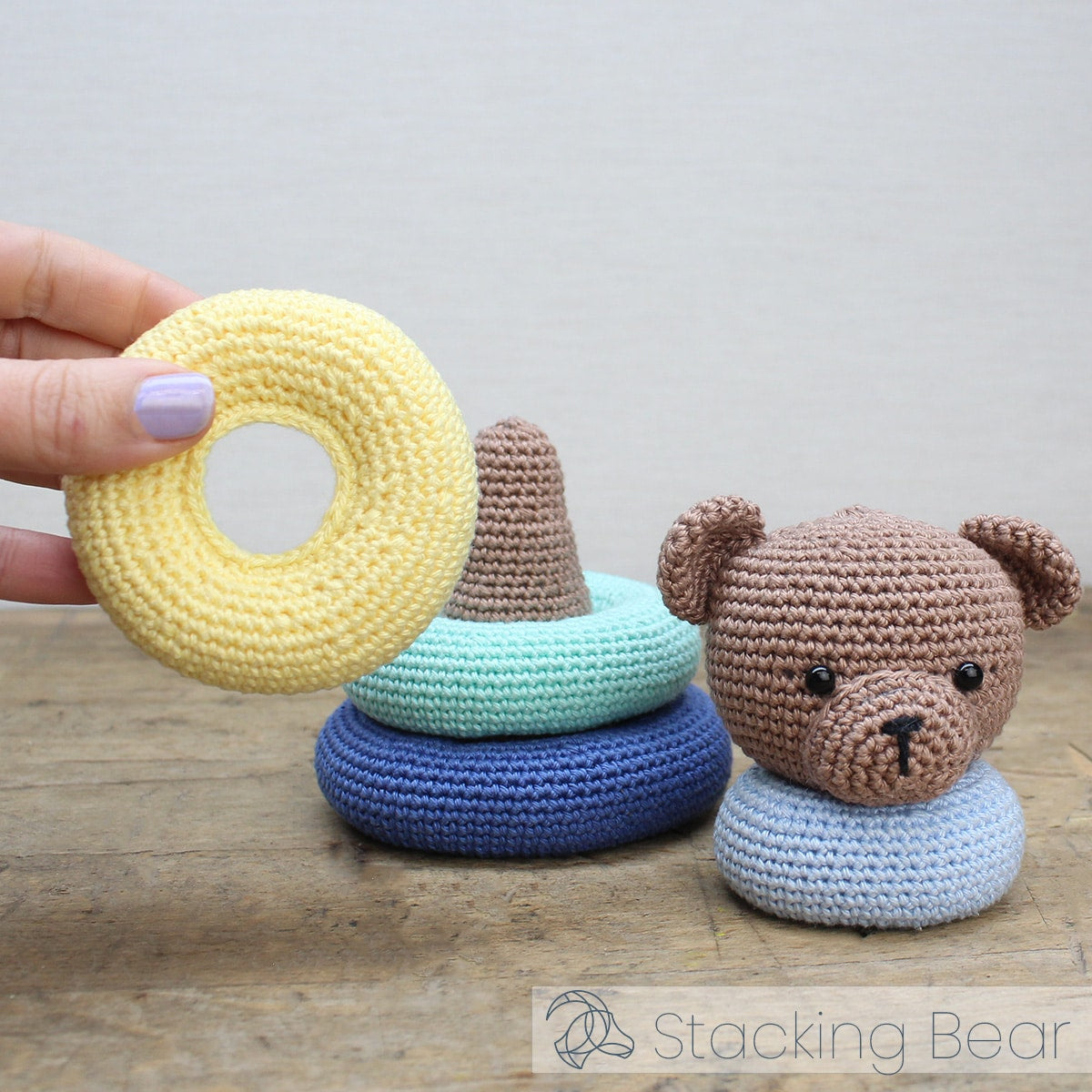Stacking Bear Crochet DIY Kit