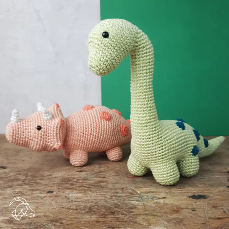 Hardicraft - Crochet Amigurumi Kit Packages Dino Brontosaurus