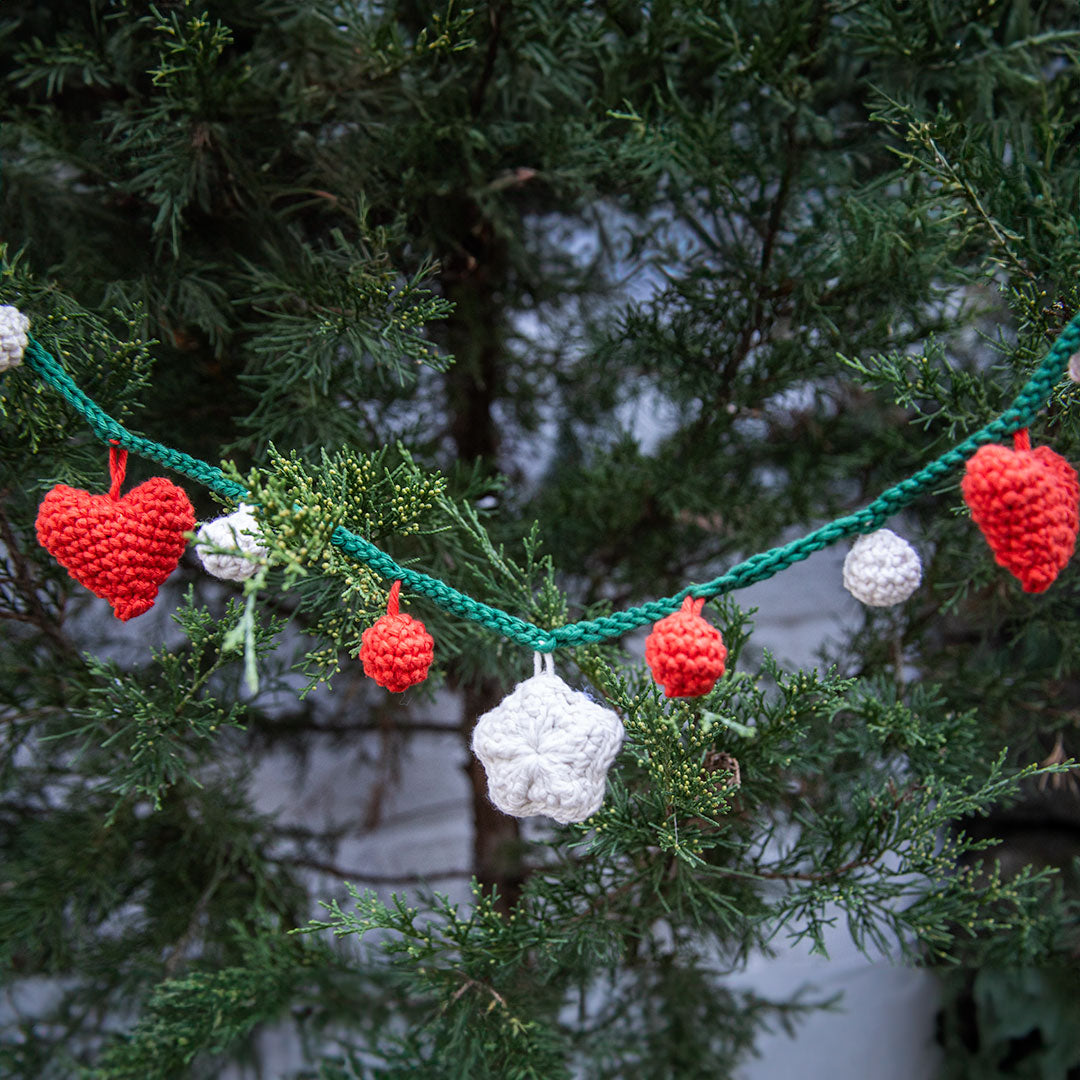 Christmas Garland by Denise Hughes