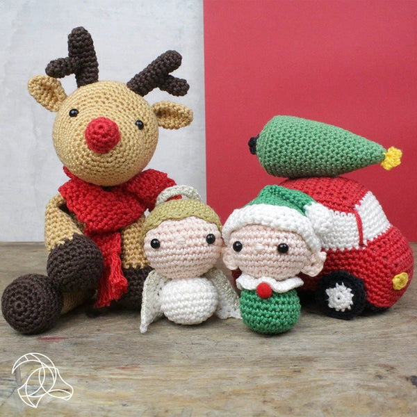 KIT: Hardicraft 'Mini Reindeer' Crochet Kit – Natasha Makes