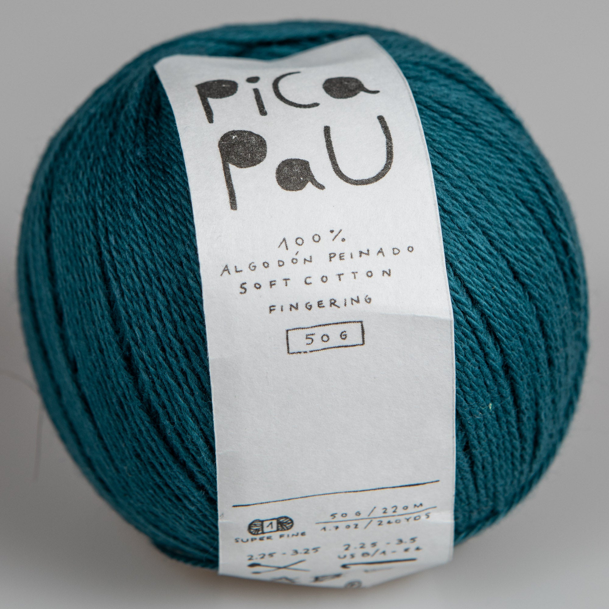 Pica Pau Cotton Yarn / 50g Fingering